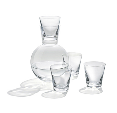 Carafe and glasses