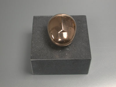 Goldface sculpture brainfoundation